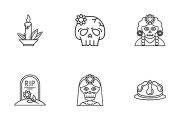 Dia De Los Muertos Icon Pack