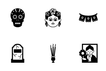 Dia De Los Muertos Icon Pack