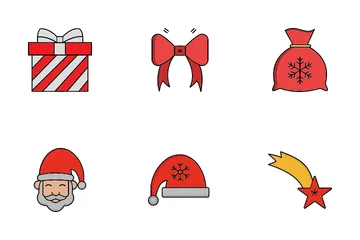 Día de Navidad Paquete de Iconos