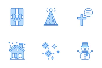 Día de Navidad Paquete de Iconos