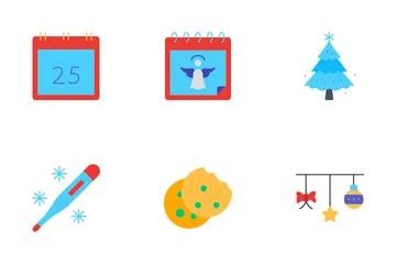 Día de Navidad Paquete de Iconos