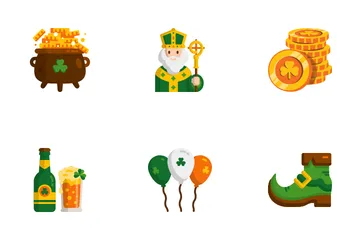 Día de San Patricio Paquete de Iconos