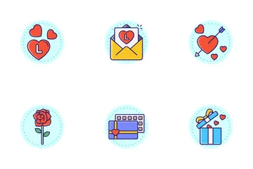 Día de San Valentín Icon Pack