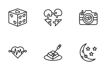 Día de San Valentín Paquete de Iconos