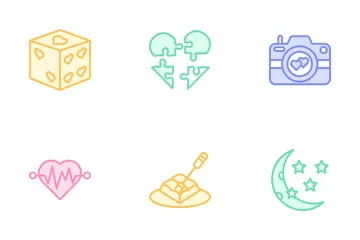 Día de San Valentín Paquete de Iconos