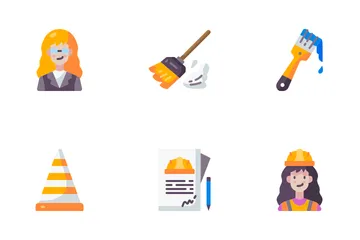 Día del Trabajo Icon Pack