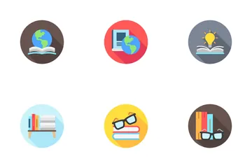 Día Internacional de la Alfabetización Paquete de Iconos