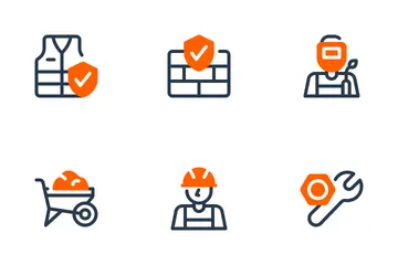 Día laboral Paquete de Iconos