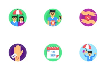 Dia Mundial da Prevenção do Suicídio Icon Pack