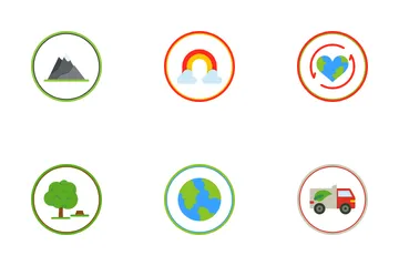 Día Mundial del Medio Ambiente Icon Pack