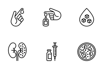 Diabetes Icon Pack