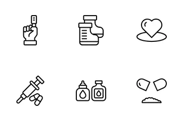Diabetes Icon Pack