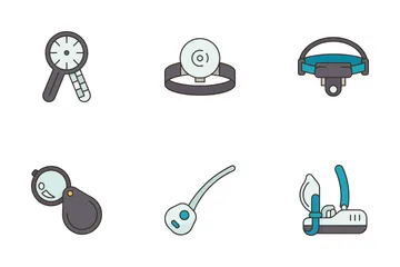 Diagnostic Equipment Icon Pack