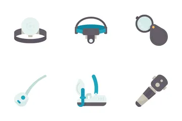 Diagnostic Equipment Icon Pack