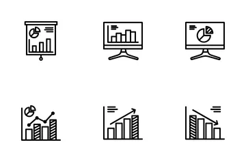 Diagram And Report Icon Pack