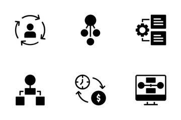 Diagrama de flujo Paquete de Iconos