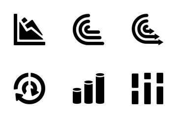 Diagramas e informes Icon Pack