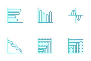 Diagramm und Schaubild Symbolpack