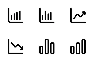 Diagramm und Tabelle Symbolpack