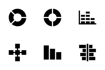 Diagramm und Schaubild Symbolpack