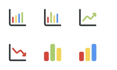 Diagramm und Tabelle Symbolpack