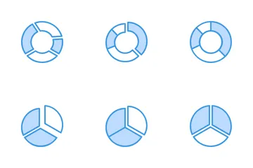 Diagramm und Schaubild Symbolpack