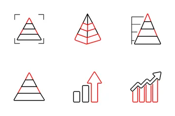 Diagramme et rapport Pack d'Icônes