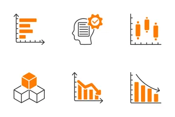 Diagramme et rapport Pack d'Icônes