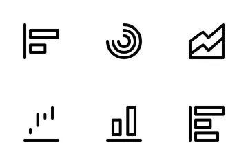 Diagramme und Grafiken Symbolpack