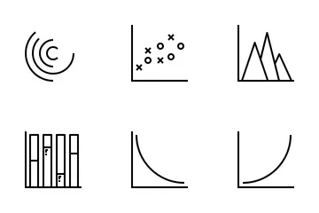 Diagramme und Analysen Symbolpack