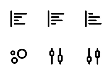 Diagramme und Grafiken Symbolpack