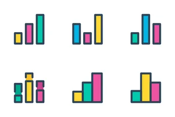 Diagrams & Reports Vol-1 Icon Pack