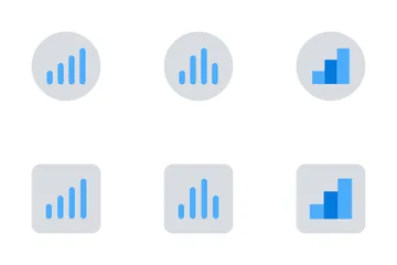 Diagrams & Reports Vol-2 Icon Pack