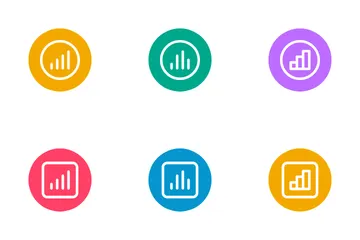 Diagrams & Reports Vol-2 Icon Pack