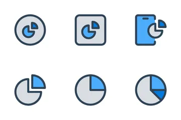 Diagrams & Reports Vol-3 Icon Pack