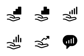 Diagrams & Reports Vol-3 Icon Pack