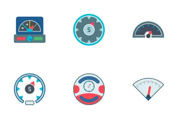 Dial & Gauge Icon Pack
