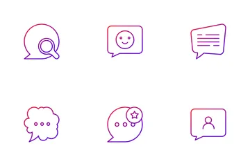 Dialogue Bubbles Icon Pack