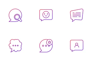 Dialogue Bubbles Icon Pack