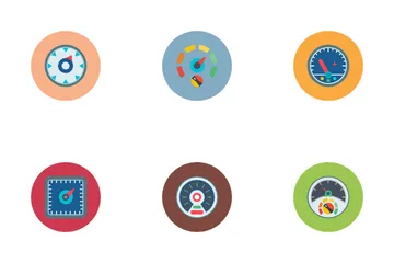 Dials And Gauges Icon Pack