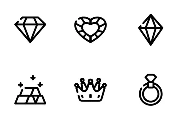 Diamanten Symbolpack