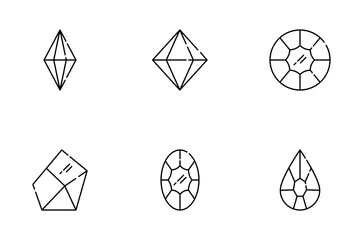 Diamantes Pacote de Ícones