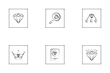 Diamond Accessories Icon Pack