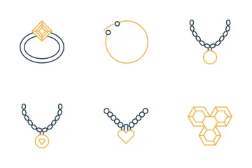 Diamond And Jewellery Icon Pack