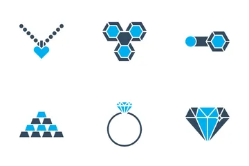 Diamond And Jewellery Icon Pack