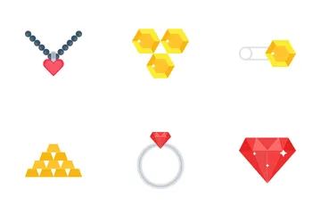 Diamond And Jewelry Icon Pack