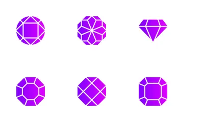 Diamonds And Gems Icon Pack