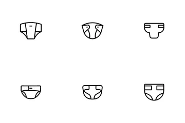 Diaper Icon Pack