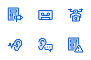 Diario de noticias Paquete de Iconos