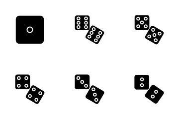 Dice, dice roll, dice roll 6, dice roll six, die, six, white dice icon -  Download on Iconfinder